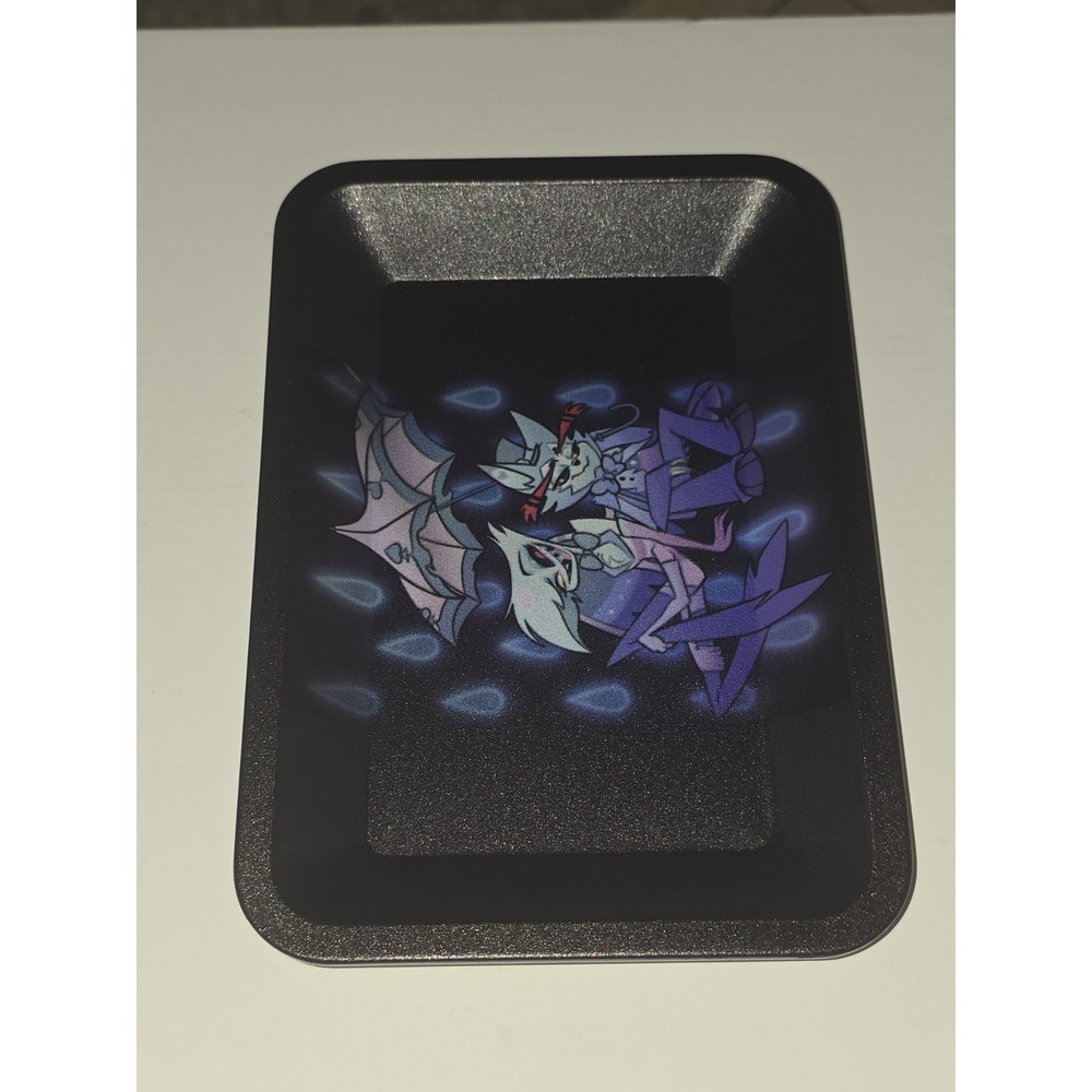 Angel Husk‎ Small Metal Rolling Tray 7x5 Hazbin Hotel Utility Tin Loser Baby NEW - Picture 3 of 7